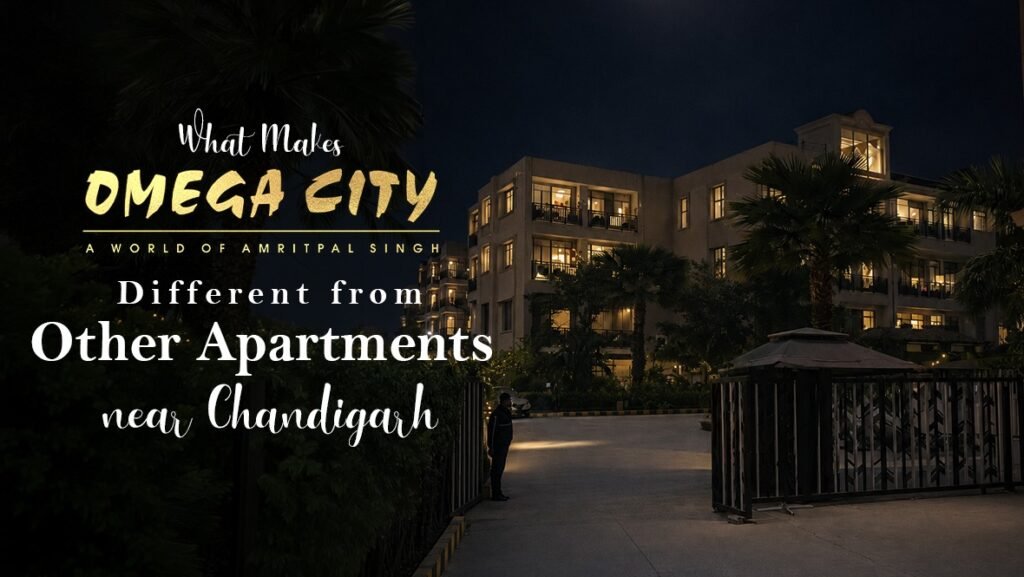 Affordable 3 BHK flat near Chandigarh